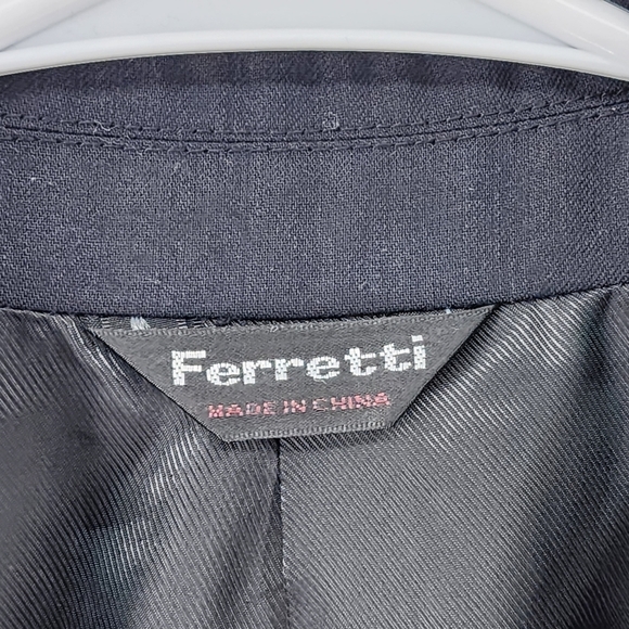 Ferretti Uomo Men's Wool Blend Blazer - 38S - Picture 3 of 6